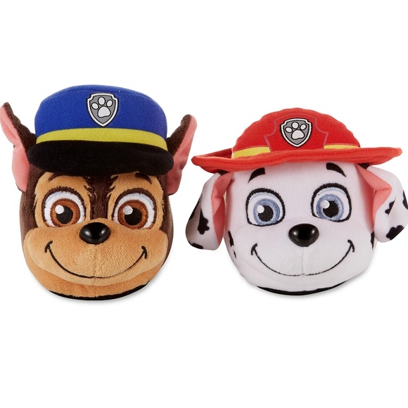 PAW Patrol Chase & Marshall Plush Slippers… - Picture 7 of 8